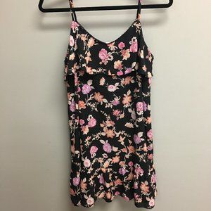 Xhilaration Ladies Floral Sun Dress - Size L